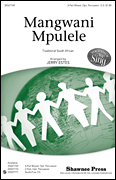 Mangwani Mpulele Three-Part Mixed choral sheet music cover